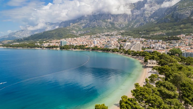 Strand i makarska