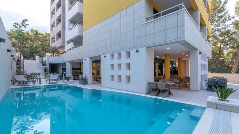 Pool p Hotell Antonio