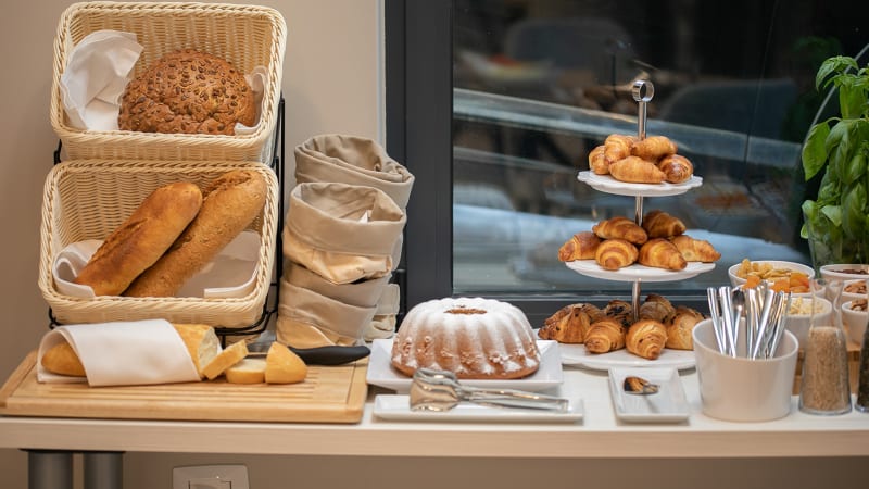 Frukostbuff p hotell Antonio