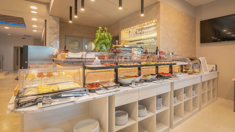 Frukostbuff p hotell Antonio