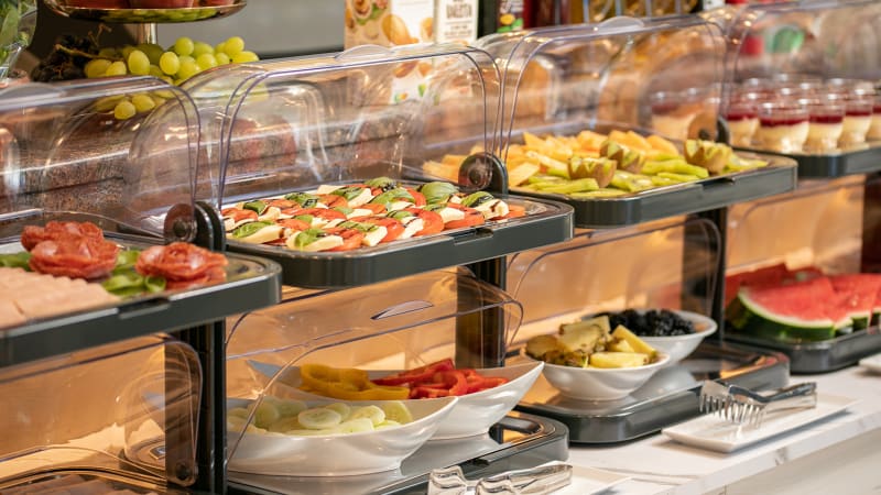 Frukostbuff p hotell Antonio