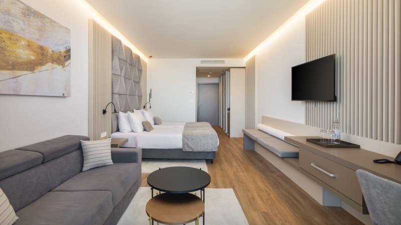 Dubbelrum utan balkong p hotell Aminess