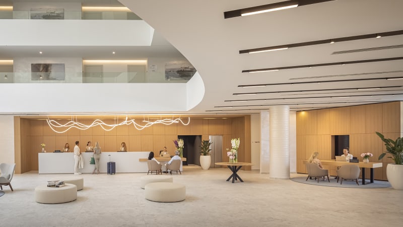 Lobby p hotell Aminess