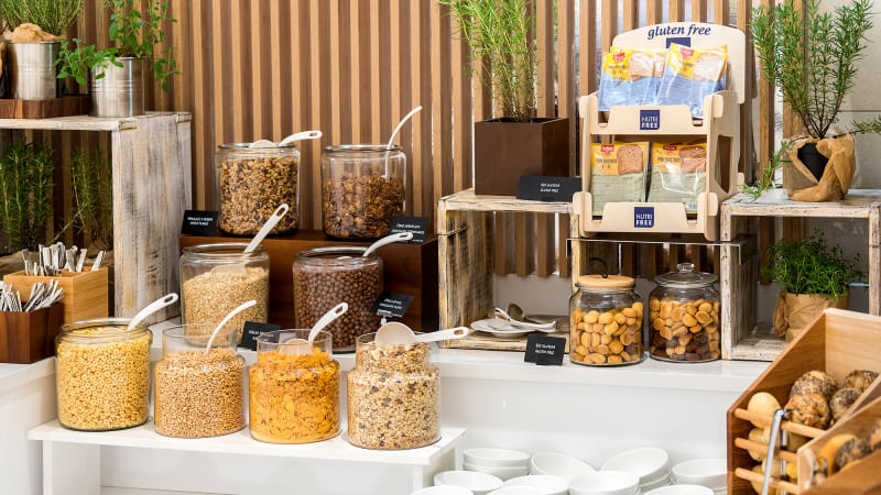 Frukostbuff p hotell Aminess