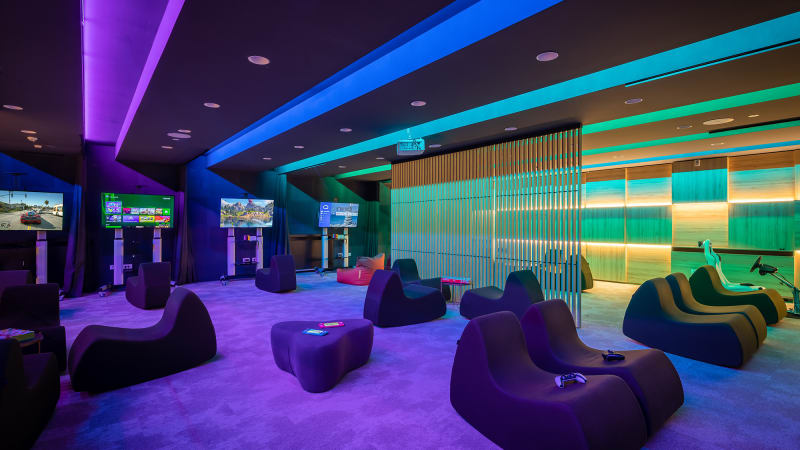 Tv-rum p hotell Aminess