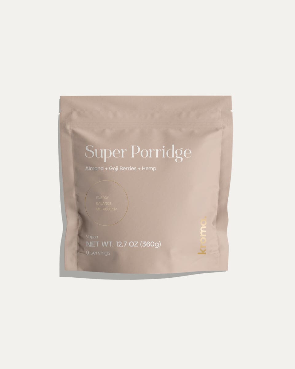 A bag of Kroma Super Porridge.