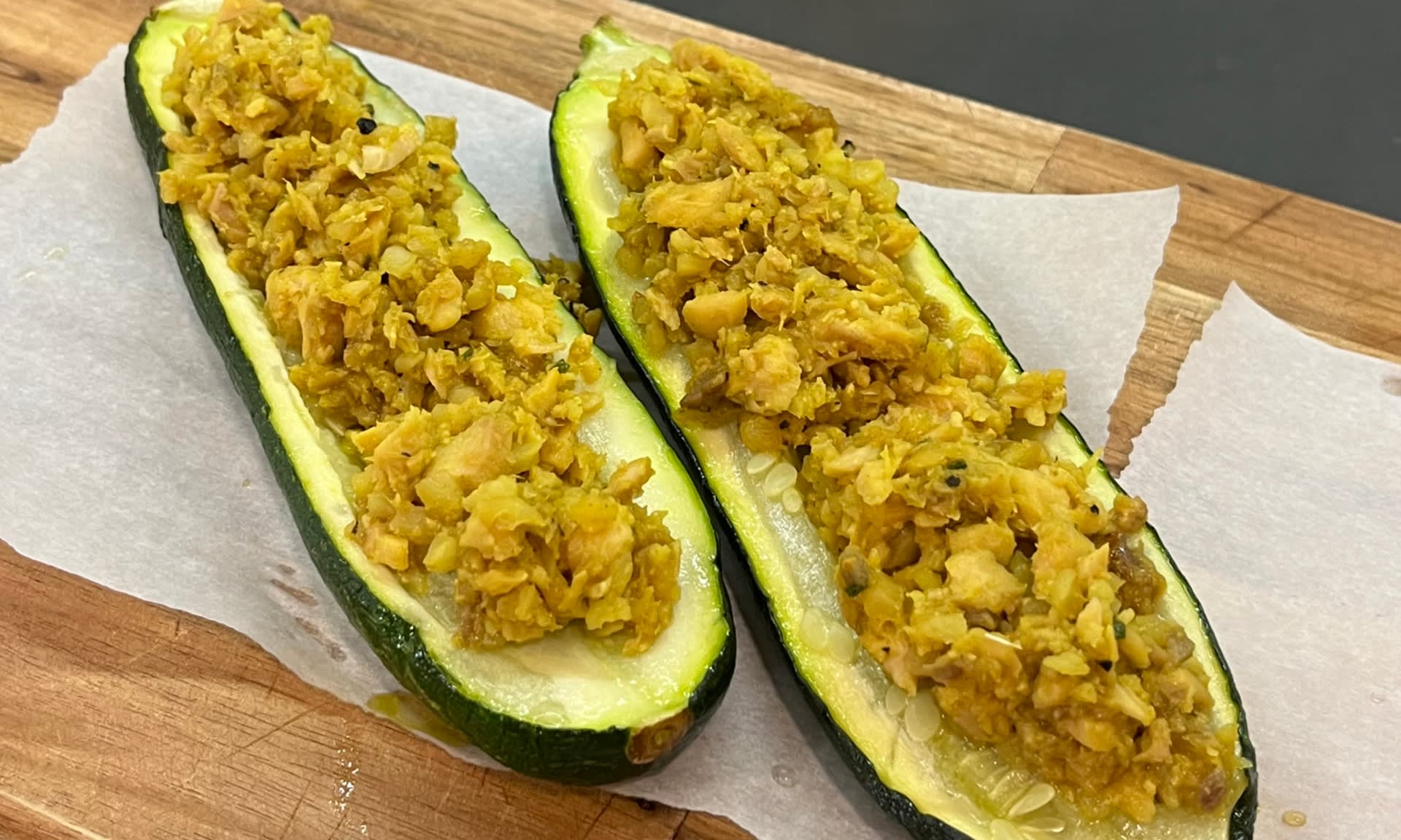 Stuffed Zucchini Boats Recipe | Kroma Wellness | Kroma Wellness