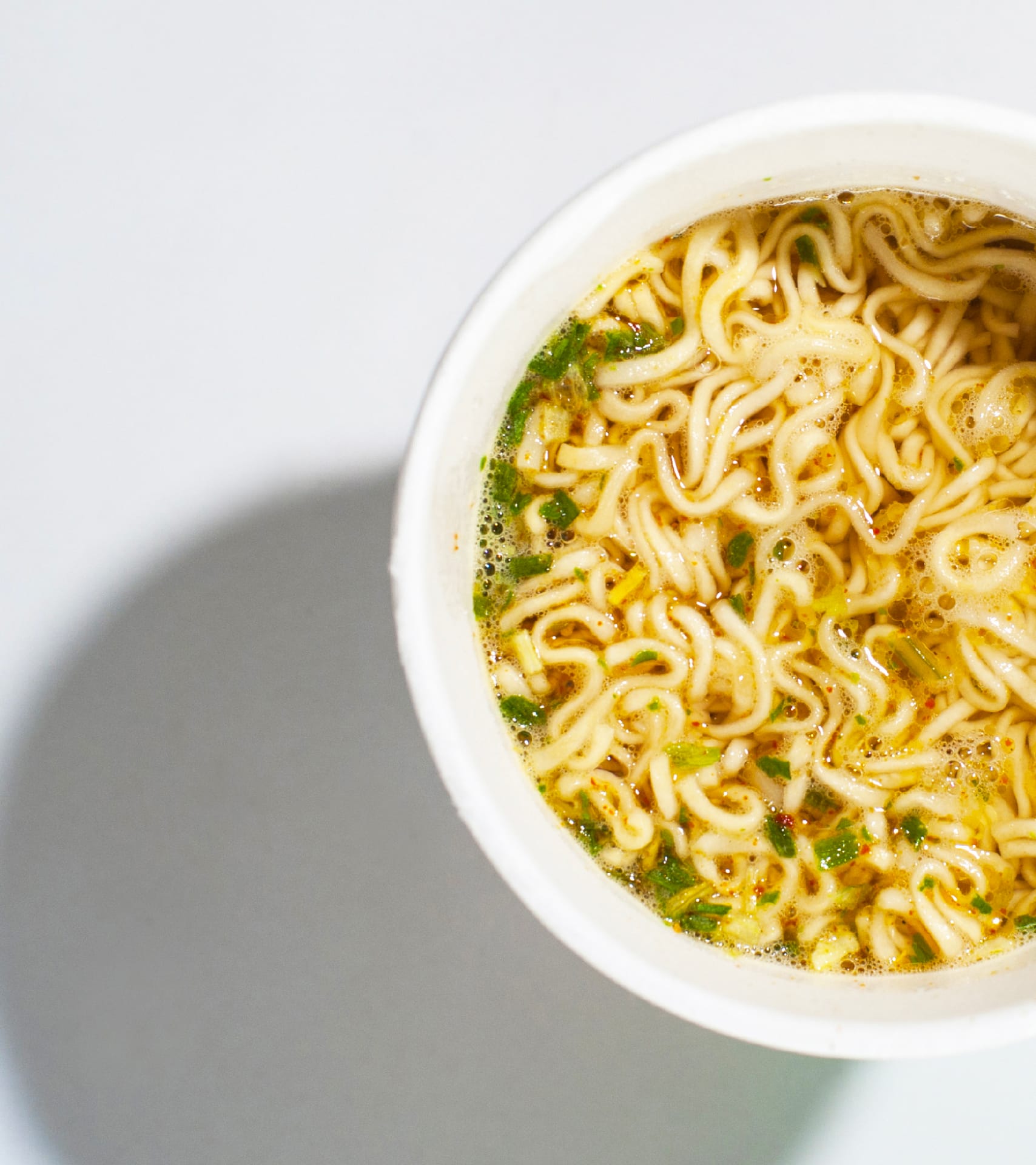 A hot bowl of delectable Super Ramen.