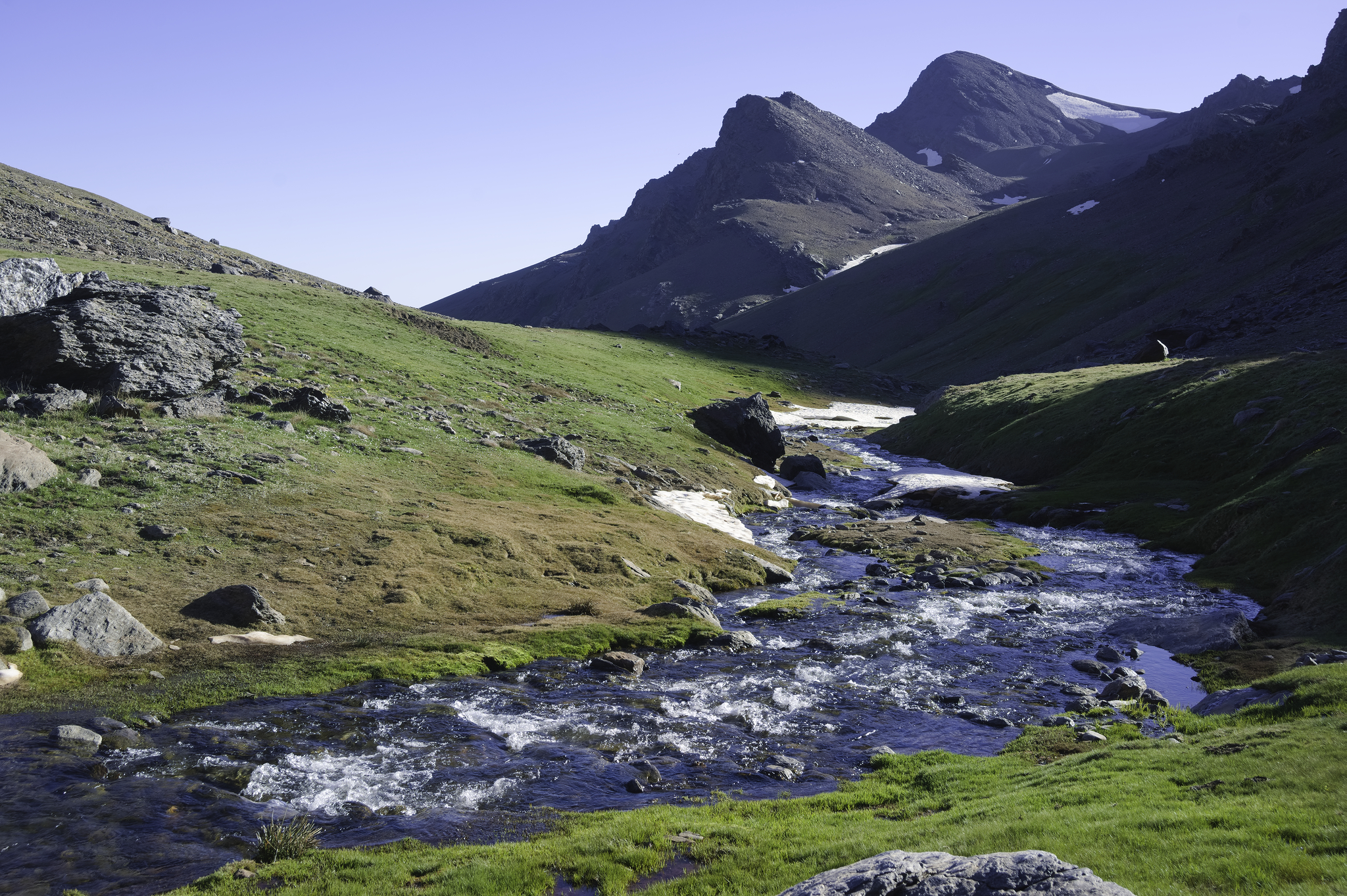 Upper Rio Lanjaron Valley and Morron