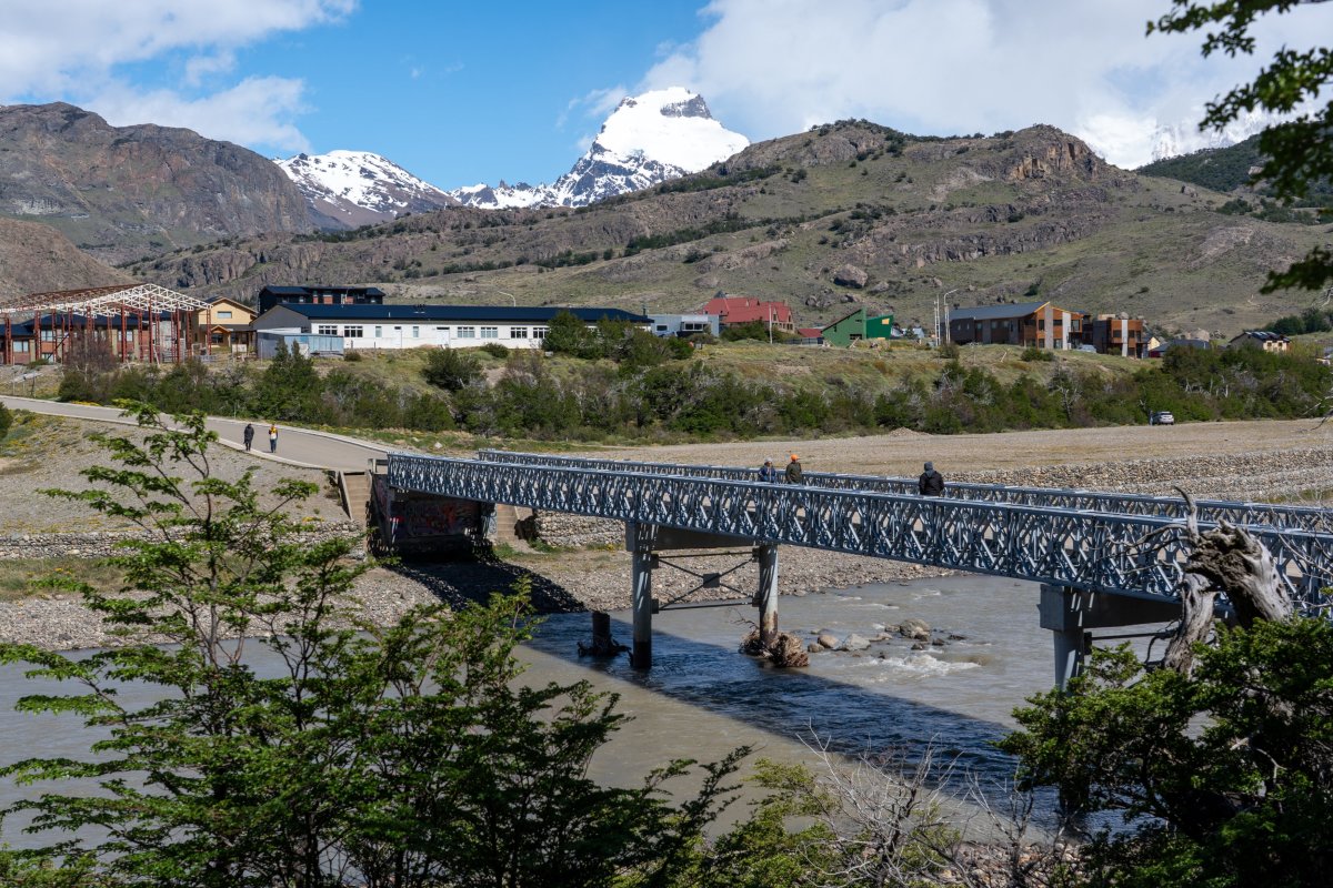 Bridge over Rio de las Vueltas