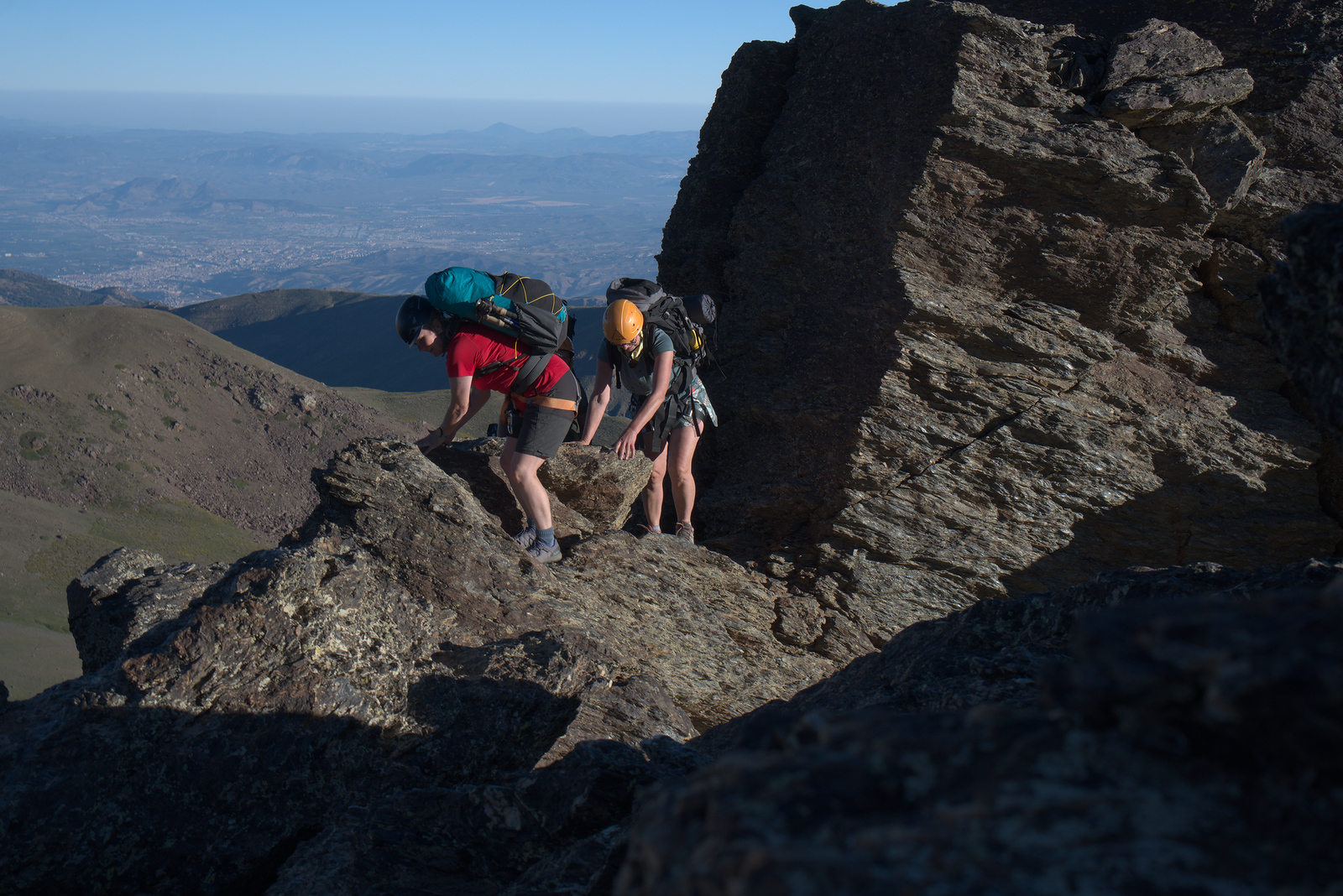 Hard Going on the Tozal del Cartujo ridge