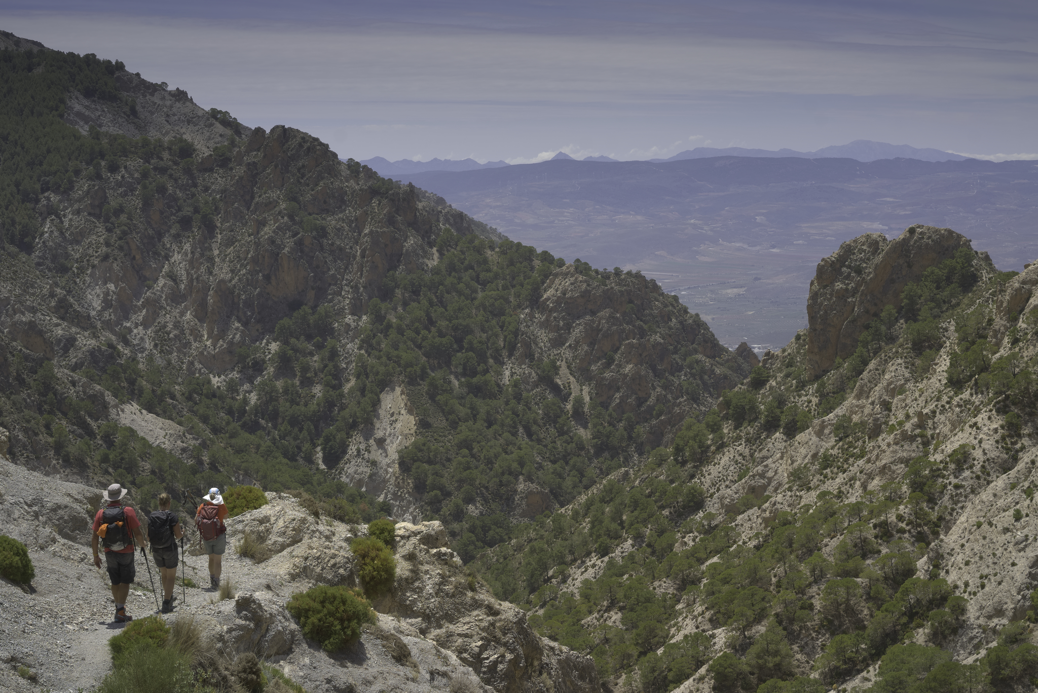 Heading down to the Rambla