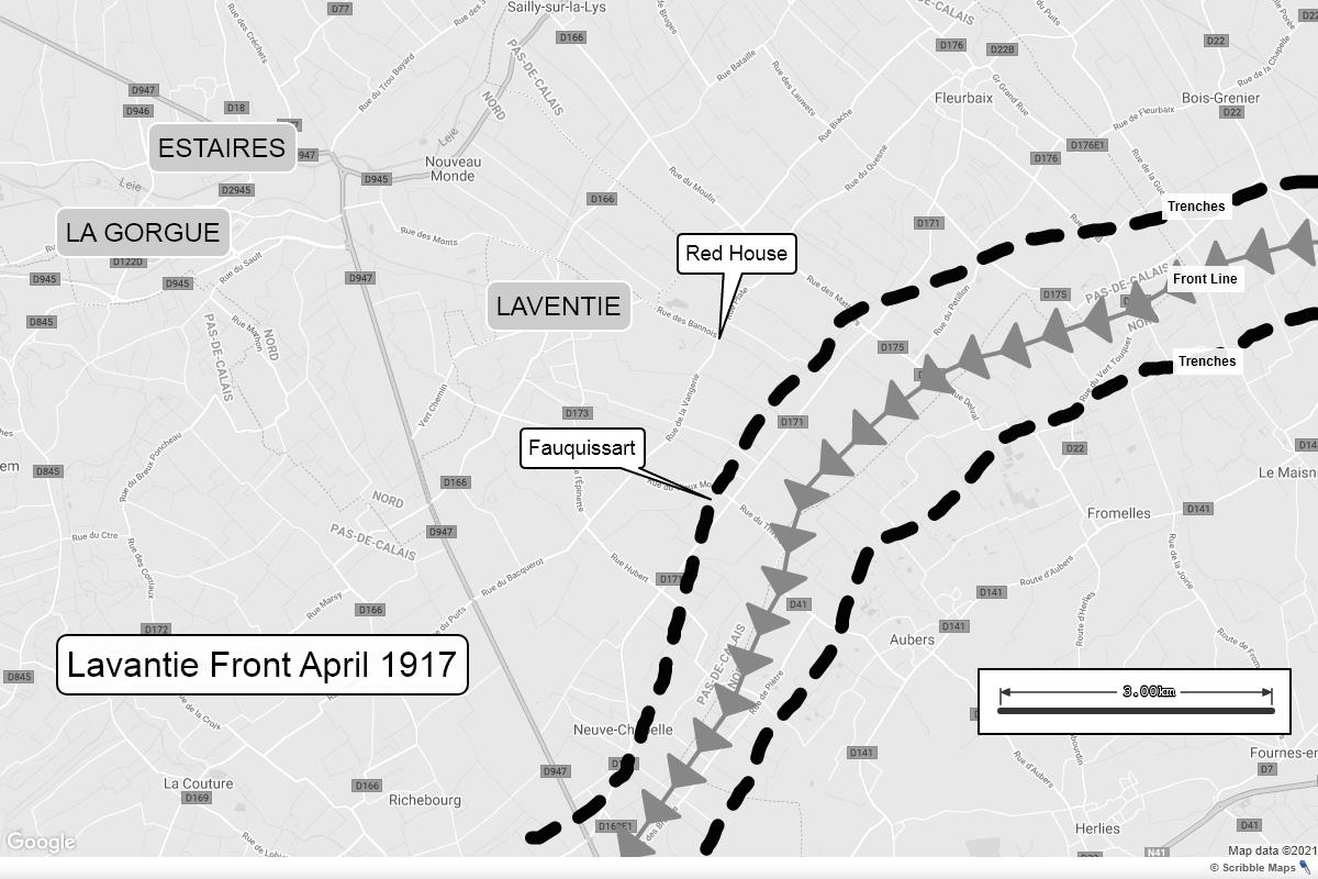 Lavantie Front April 1917