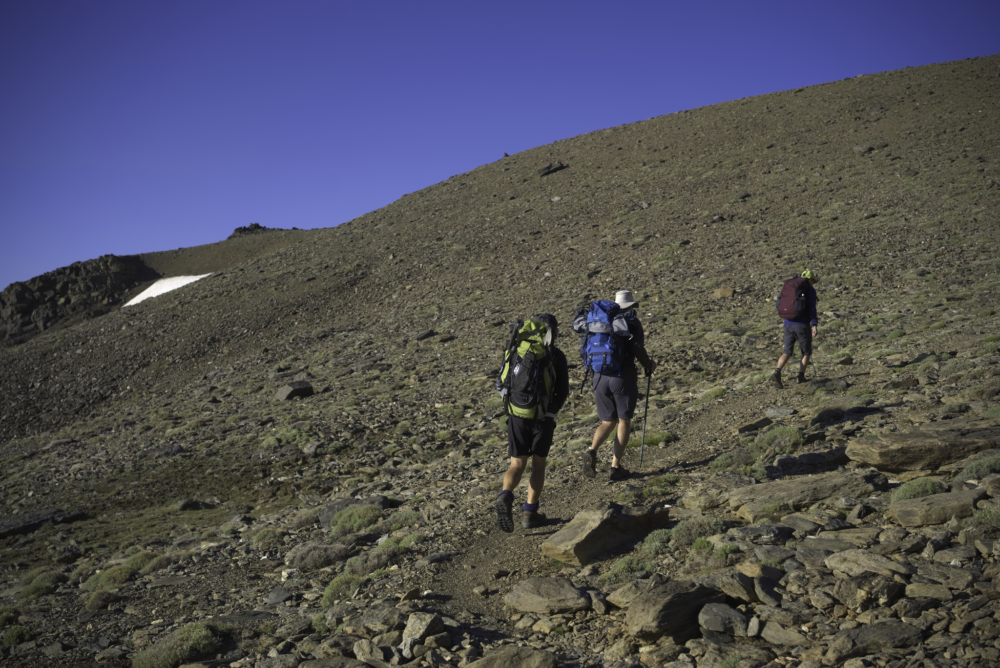 Our next target ahead, the peak of Tajos de Peñon Negro 3050m