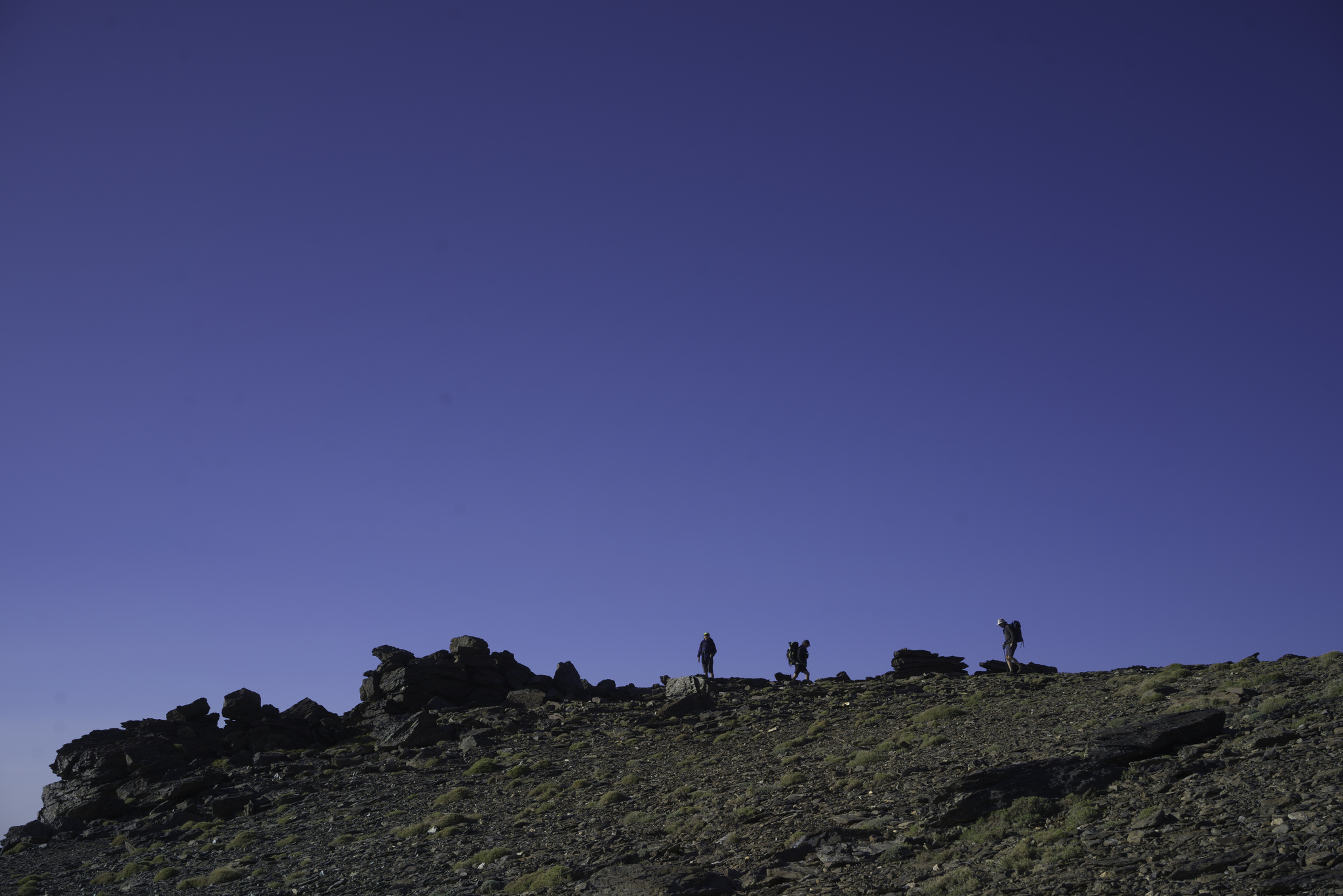 The summit of Tajos de Peñon Negro 3050m