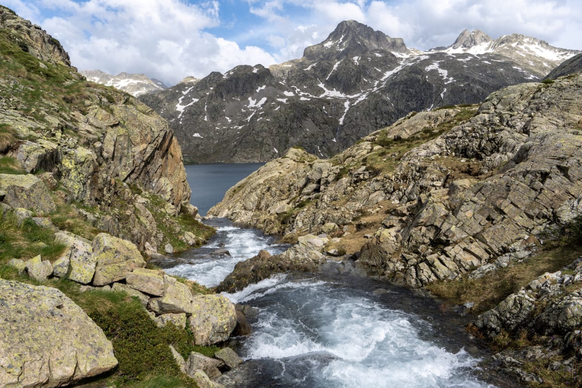 The view from close to the camp