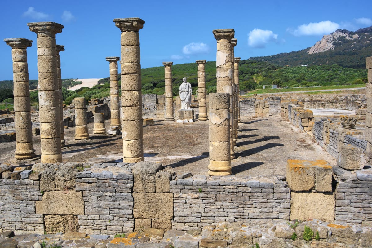 Well, for a start they constructed the city of Baelo Claudia. 