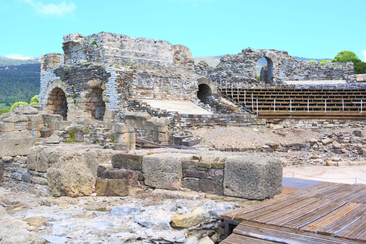 The westerly half of the Theatre