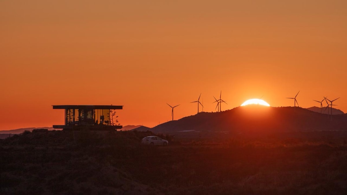Sunrise, the Glass House, Desierto de Gorafe