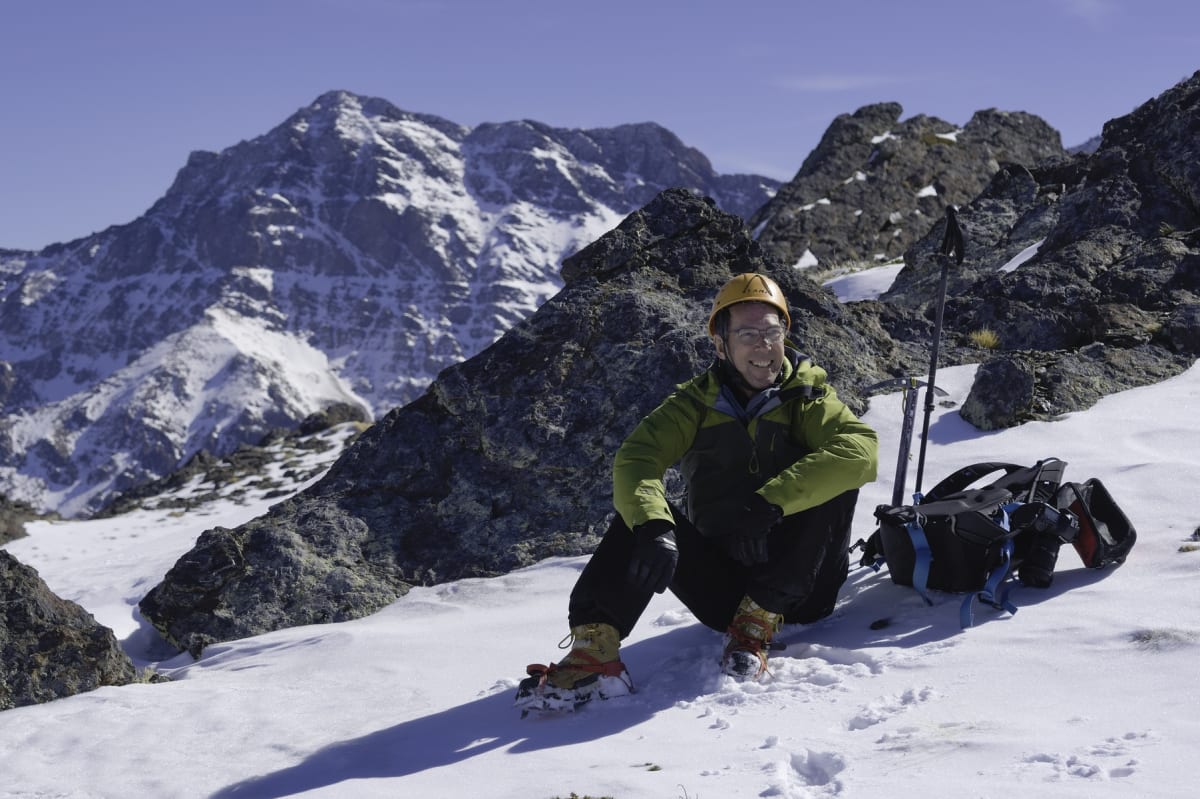 On the Tajos de Campanario, Sierra Nevada