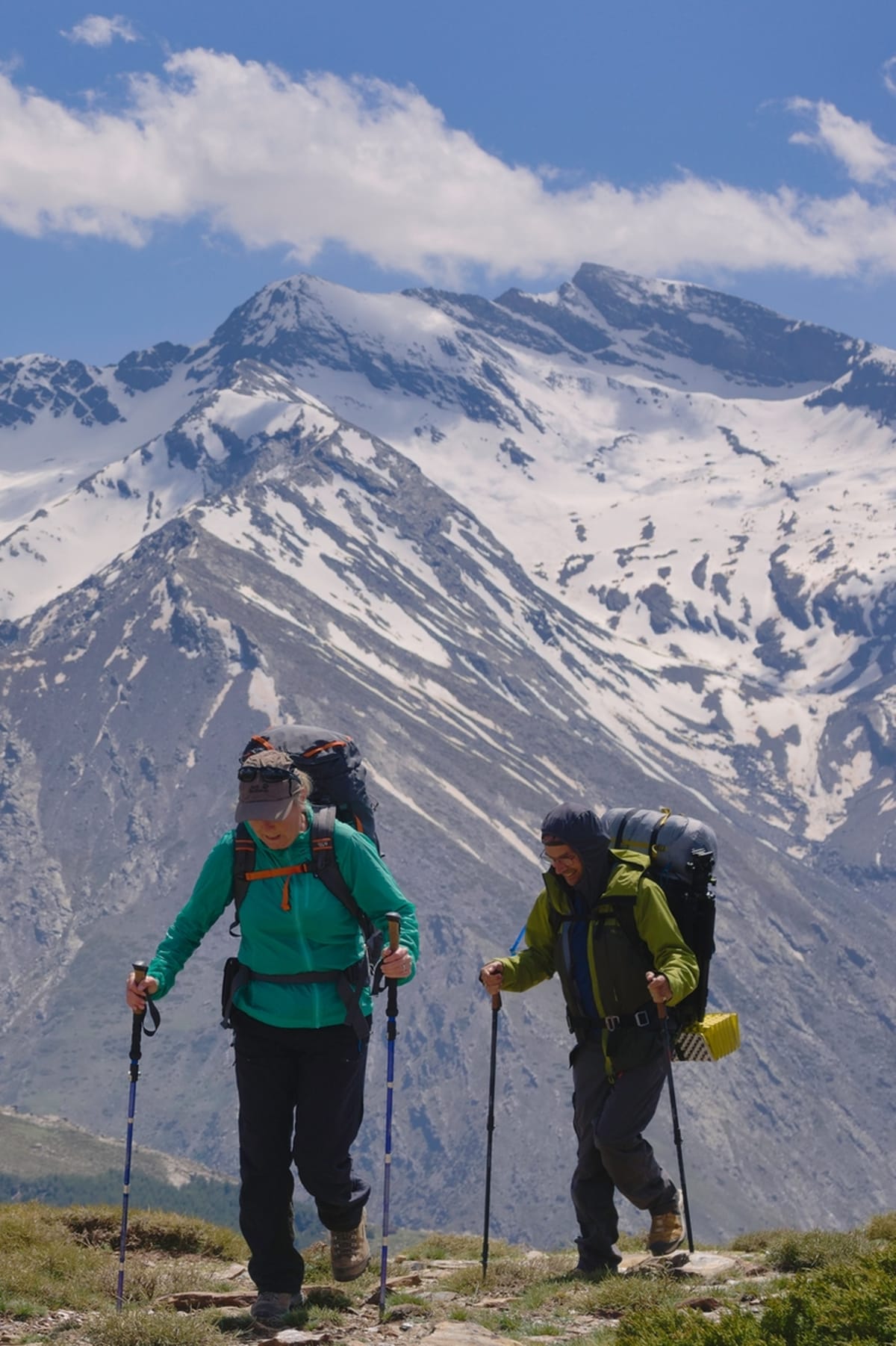On the Loma de Papeles, Veleta behind