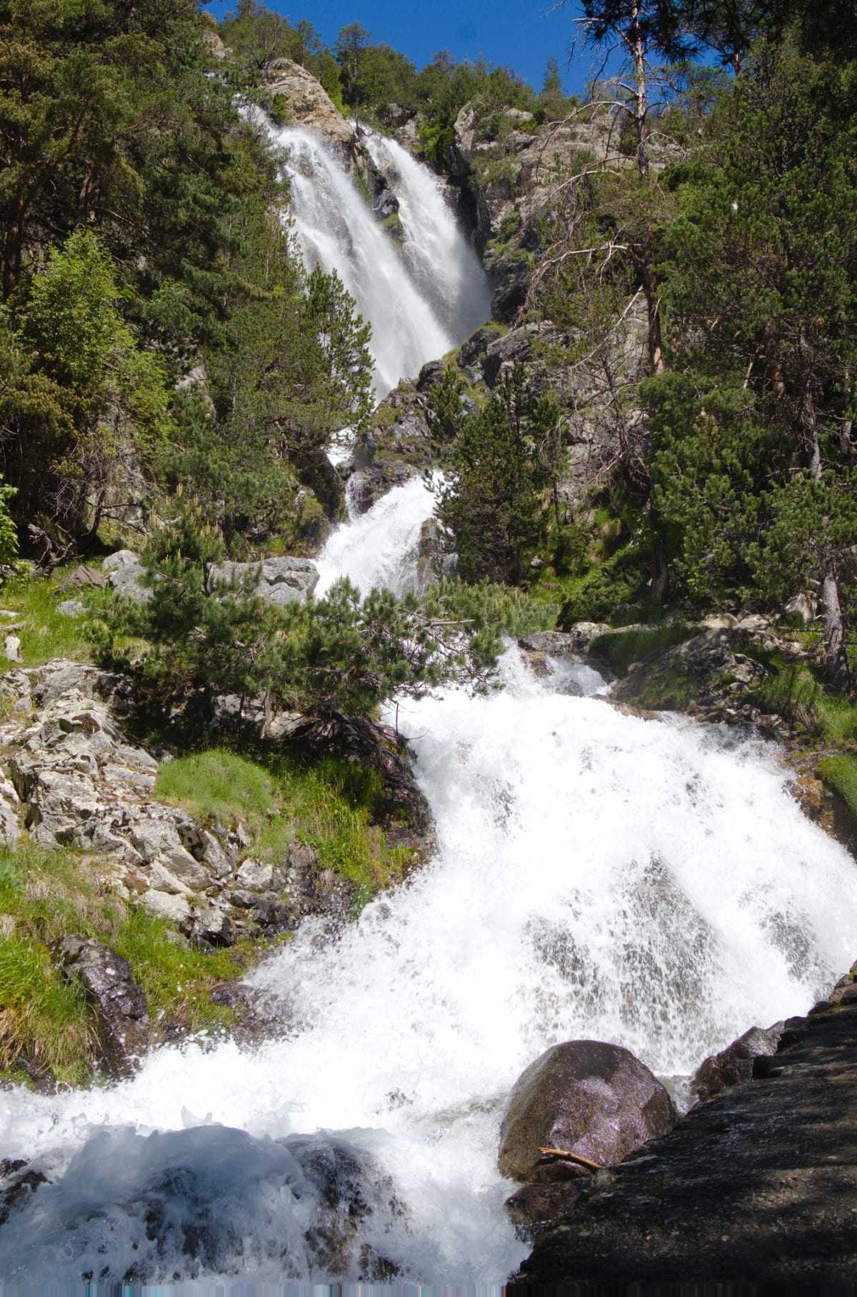 The Cascada de Arualas near Baños de Panticosa