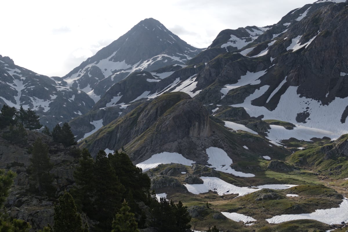 Looking towards the Grand Fache