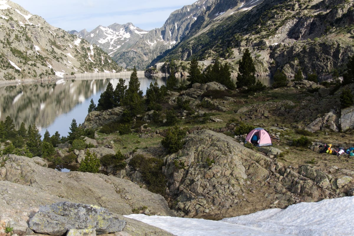 Morning camp