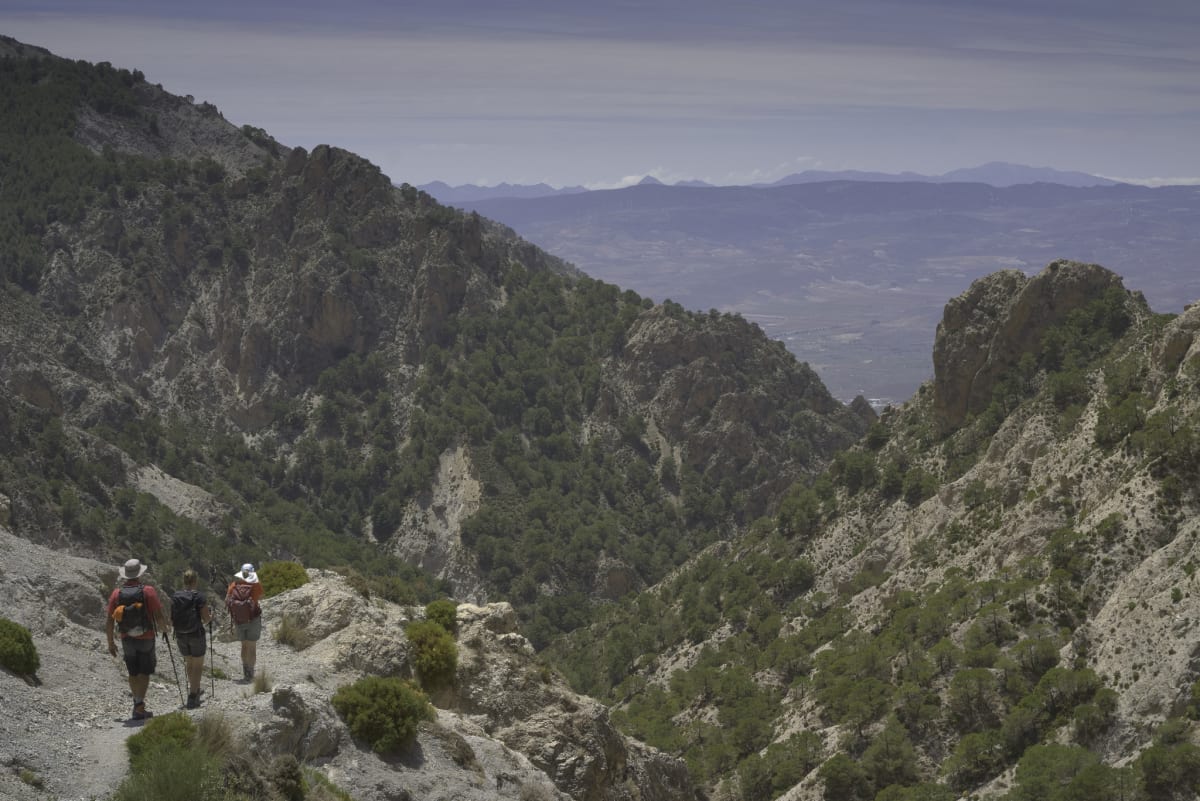 Heading down to the Rambla