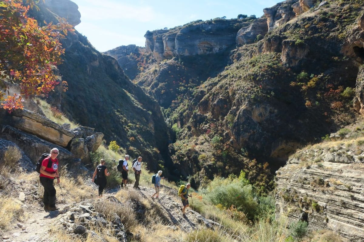 Ups and Downs in the Tajos de Bermejales