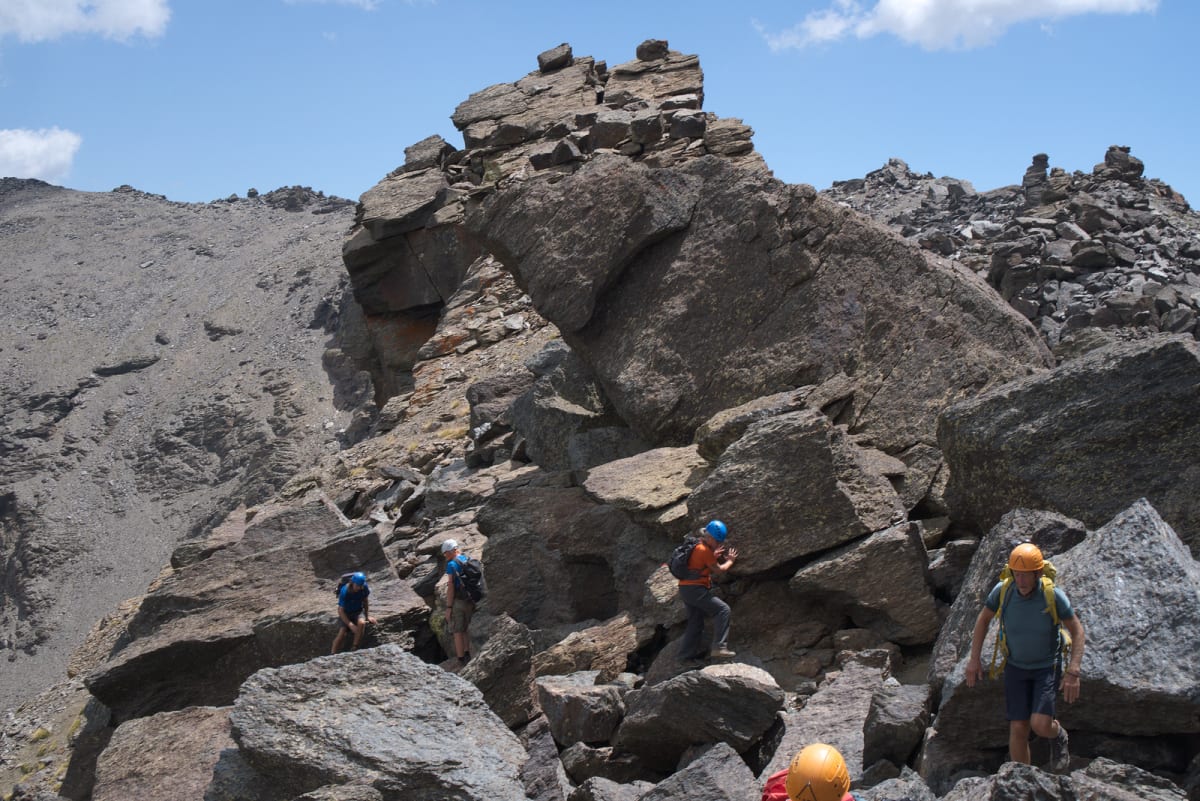 Tajos de la Virgen Ridge