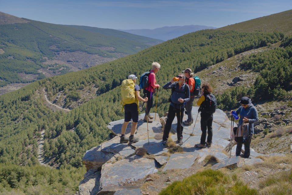 Ascent of Morron Sanuanero, Sierra Nevada