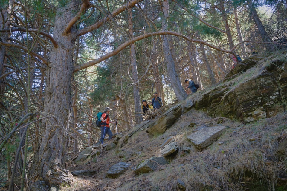 Ascent of Morron Sanuanero, Sierra Nevada