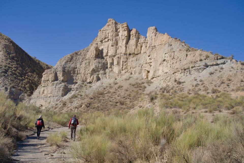 Gorafe desert badlands