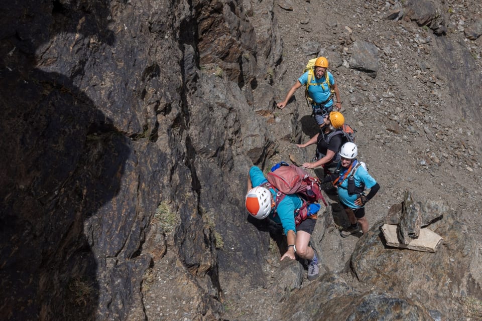 The inital climb out of Fidel Fierro