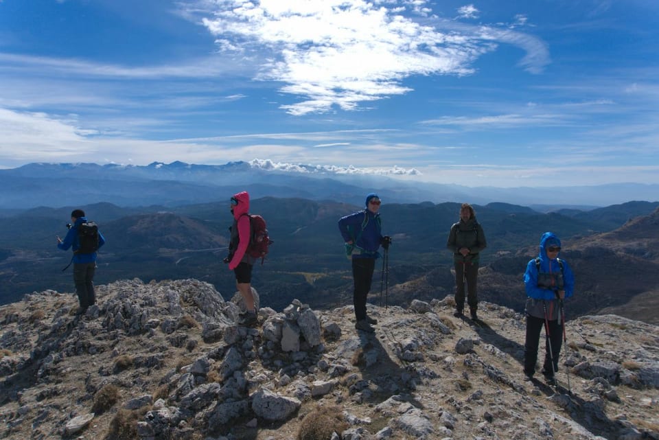 Summit view looking to Sierra Nevada