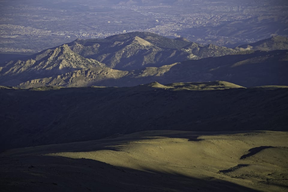 Morning Light over Trevenque and the Cumbres Verdes range