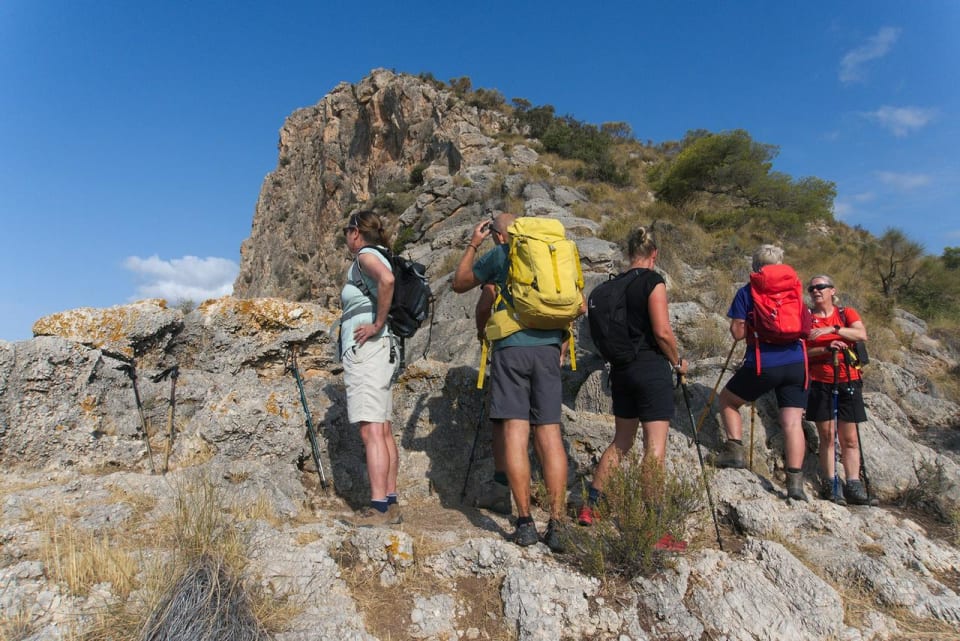 On the way to the summit of Cerro Caleta