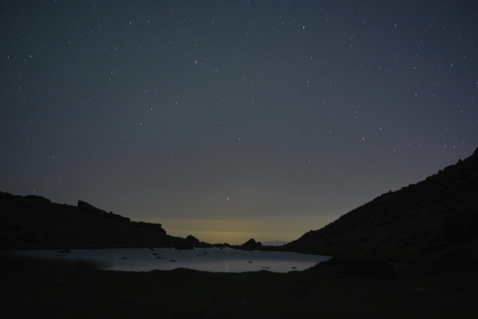 The night sky