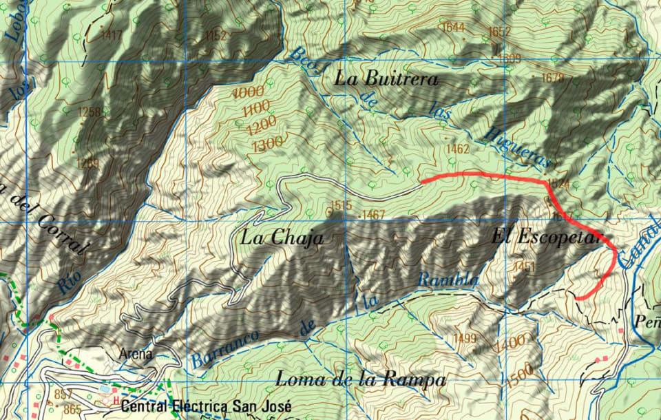 Map of the route