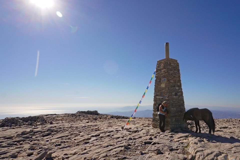 Out of the Shadows and into the Sun - ascent of La Maroma, Sierra de Tejeda