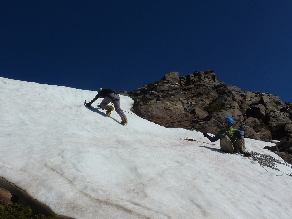 Richard belaying me