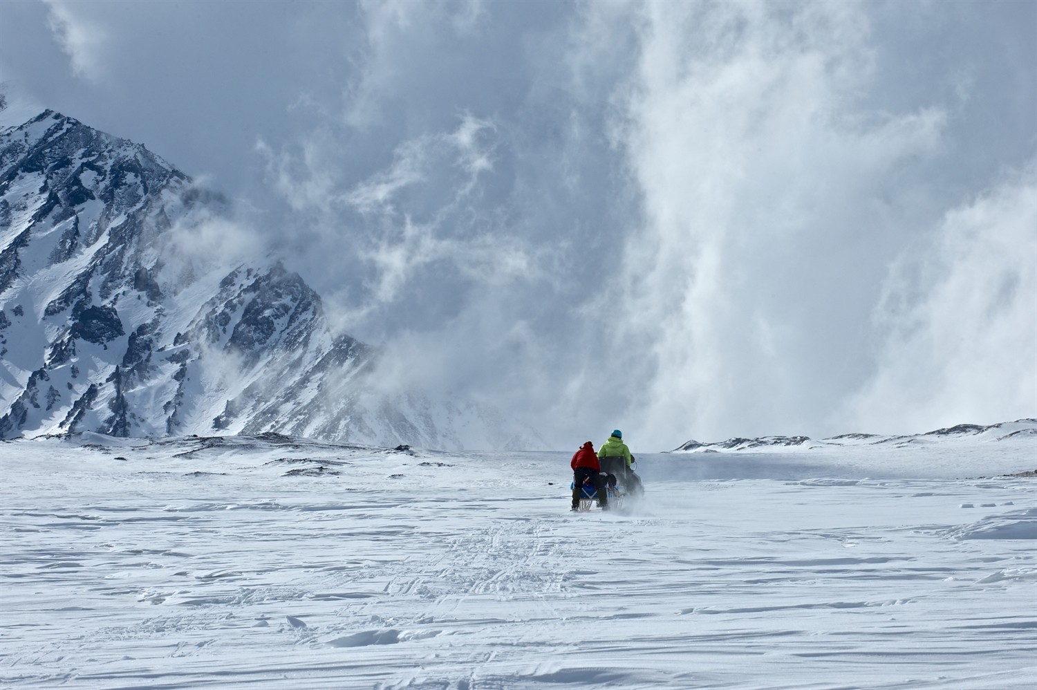 Full pelt up the hill. Photo courtesy of Martin Hartley