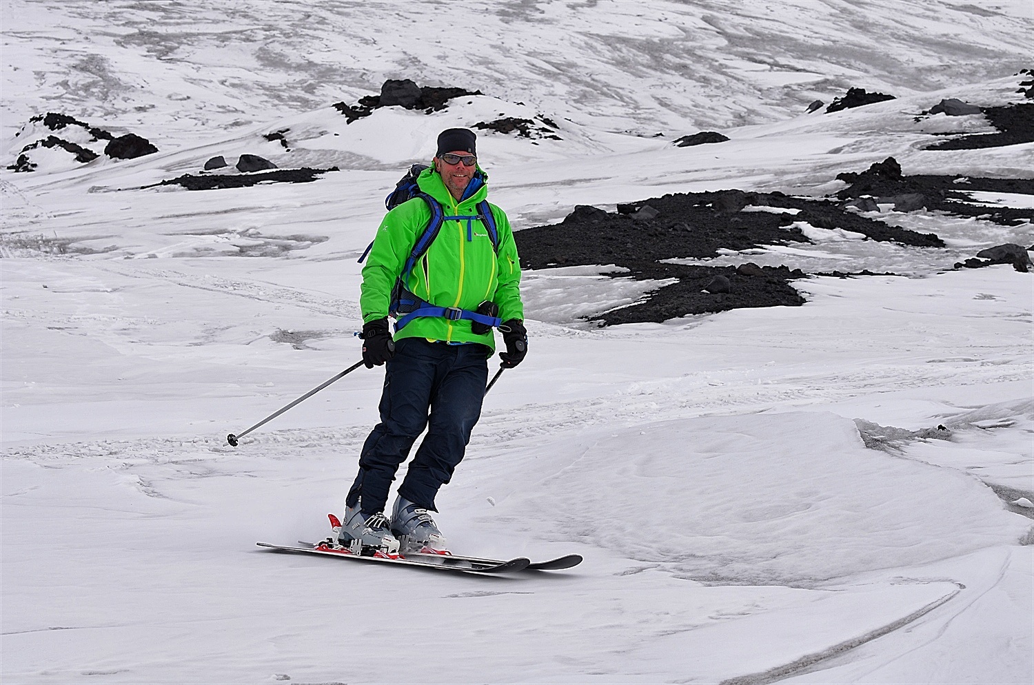 Happy Richard to be well enough to have a little ski