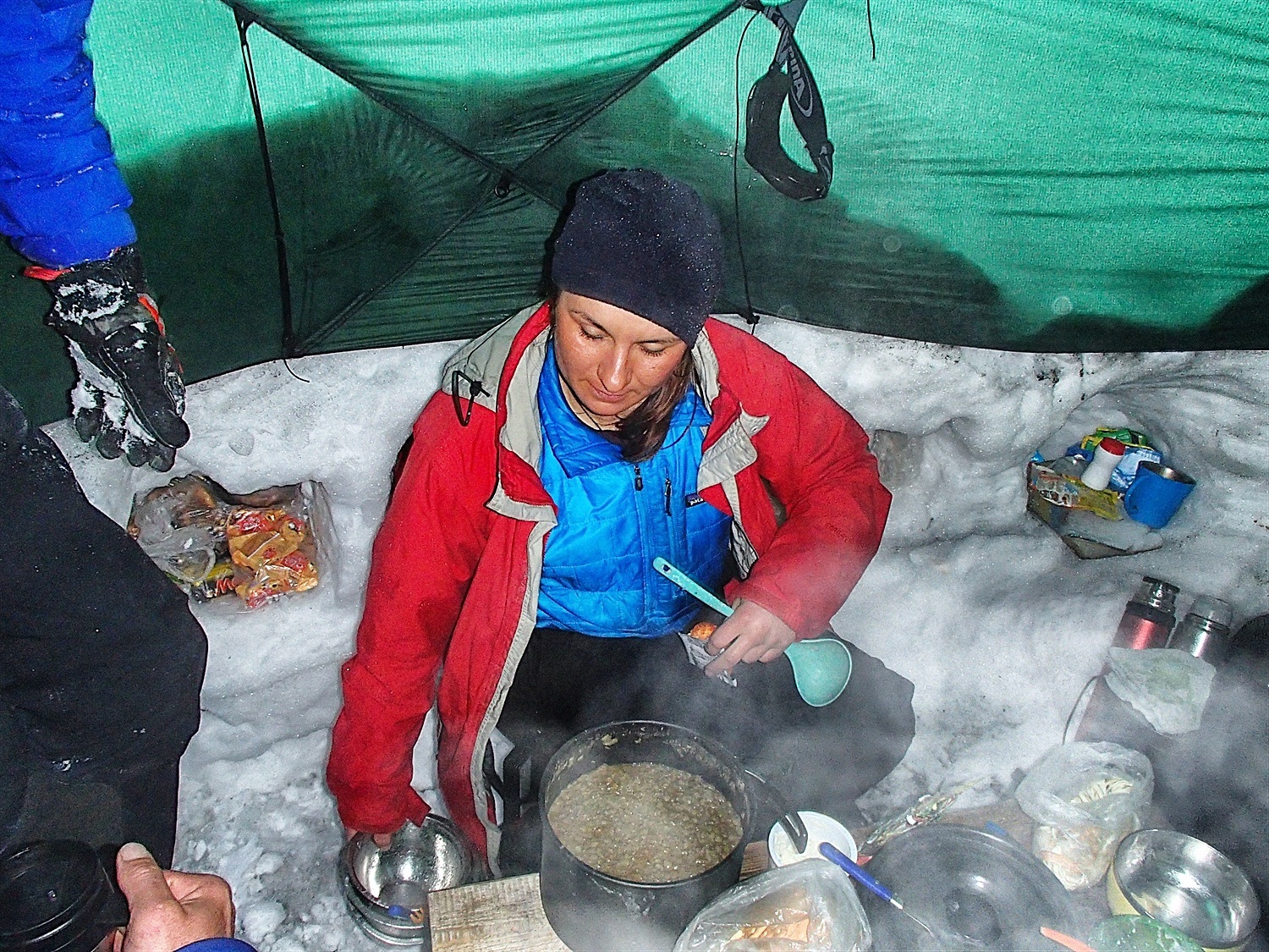 Dinner for tonight. Elena does an amazing job of feeding us