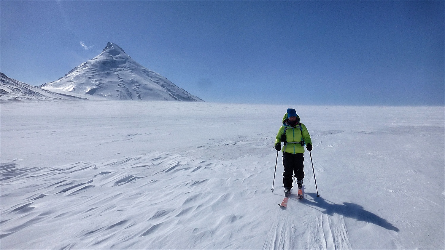On the plateau with Kamen behind me