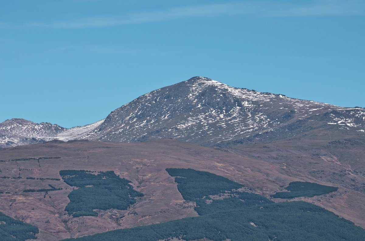 Mulhacen, the highest peak in mainland Spain