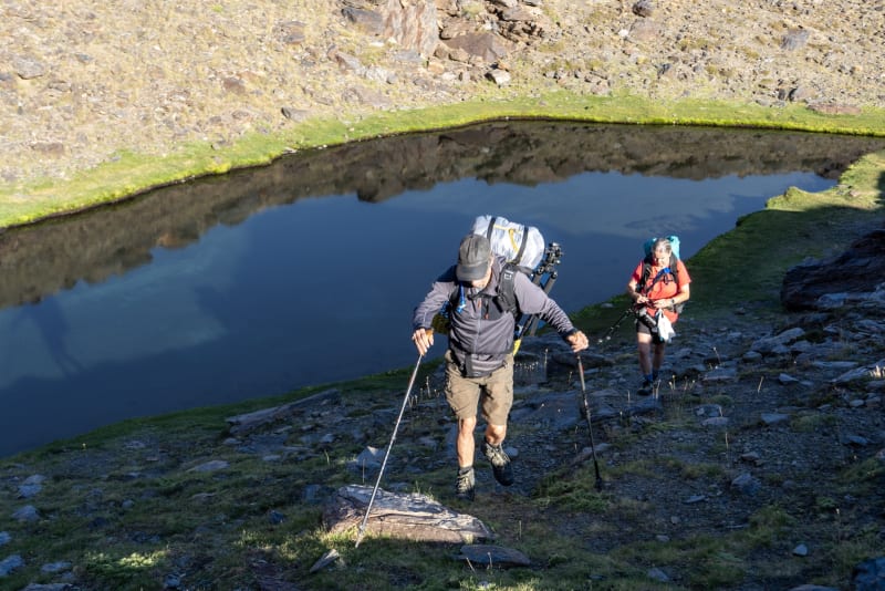 Leaving Laguna Misterioso