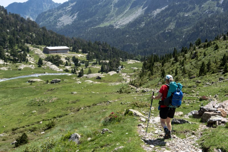Approaching the Refuge Wallon