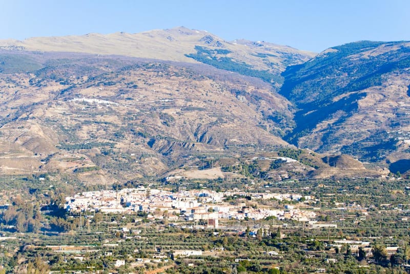 Ruta de los Mineros, Sierra de Lujar